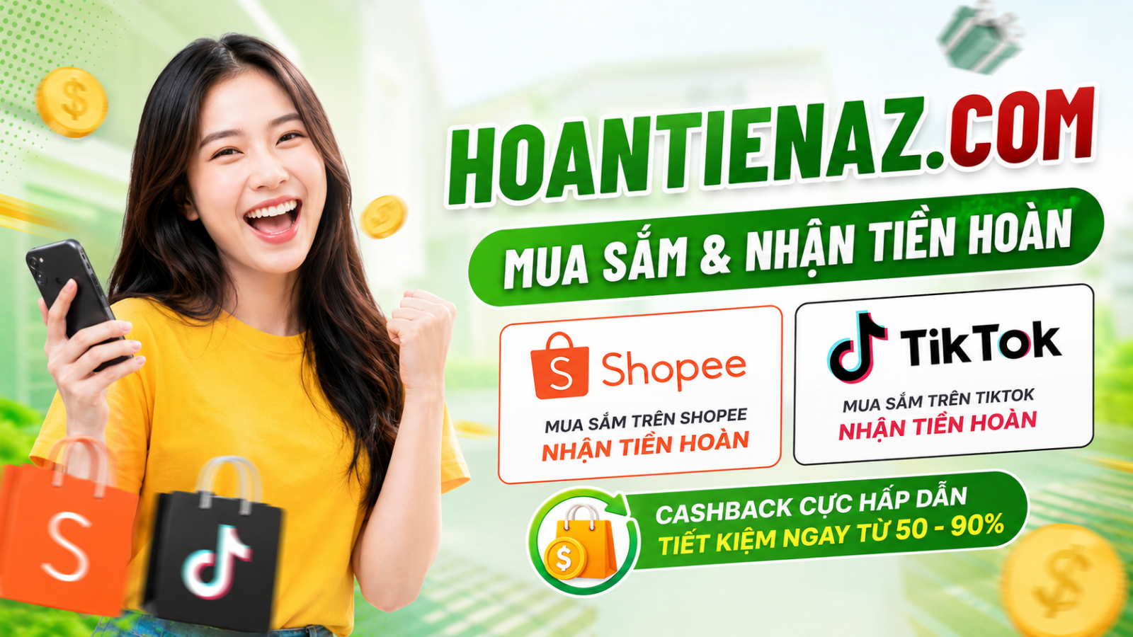 Mua Sắm Shopee, Tiktok Shop Nhận Lại Tiền Hoàn Dễ Dàng